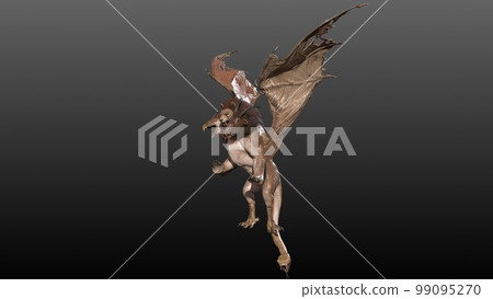 Mythical monster chimera 3d render models Mythical monster chimera 3d render models 99095270