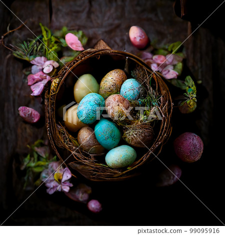 easter, flower, egg 99095916