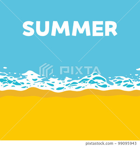 Material _ background _ sea _ beach _ summer Material _ background _ sea _ beach _ summer 99095943