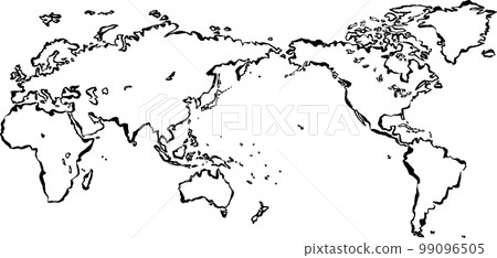 brush world map e 99096505