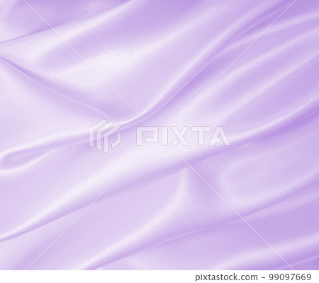 Smooth elegant lilac silk or satin texture as wedding background. Luxurious background design 99097669