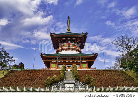 Chiba Prefecture Naritasan Shinshoji Temple Peace Pagoda (Heiwa no Daito) 99098599
