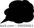 Speech bubble 99099061