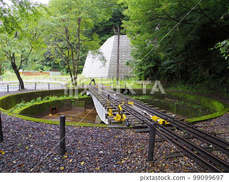 Nagaragawa Railway Hokuno Station turntable 99099697
