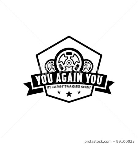 simple and elegant sport logo, emblem, mascot logo vector EPS format 99100022