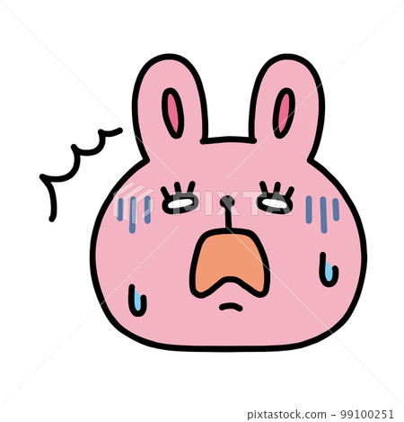 rabbit getting shocked 99100251