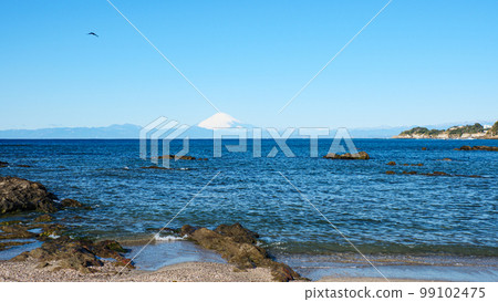 冬天的湘南（可以看到富士山） 99102475