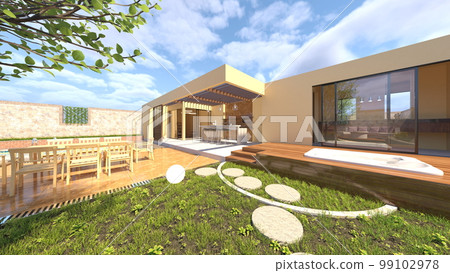 帶游泳池的房子 帶游泳池的房子 99102978