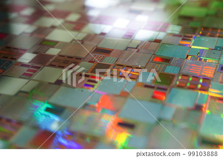 Silicon wafer for manufacturing semiconductor of integrated circuit. Silicon wafer for manufacturing semiconductor of integrated circuit. 99103888