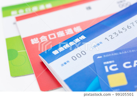 Passbook and IC cash card 99105501