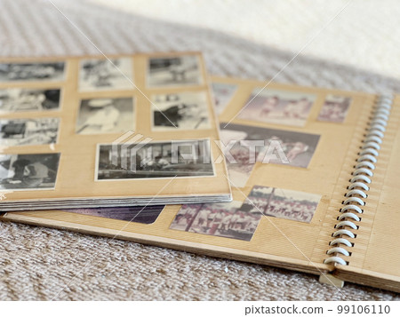 兩張展開的黑白相冊 兩張展開的黑白相冊 99106110