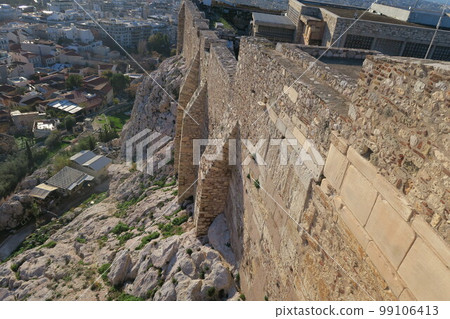 Acropolis Ruins, South Wall of Cimon 99106413