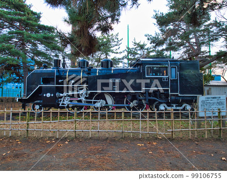 C11 type 167 steam locomotive in Gopo Park, Aomori City, Aomori Prefecture 99106755