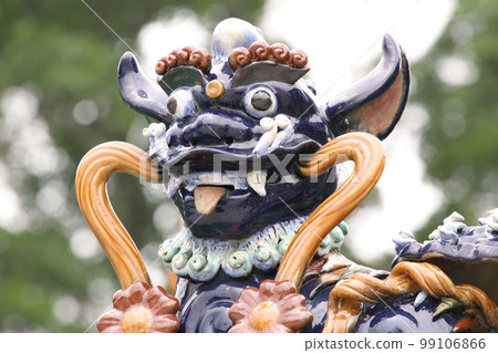 roof details of historic Tin Hau temple in Tung Chung, Hong Kong  roof details of historic Tin Hau temple in Tung Chung, Hong Kong  99106866