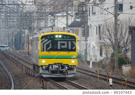 東北本線 Toro 站新拖車 GV-E197 99107483
