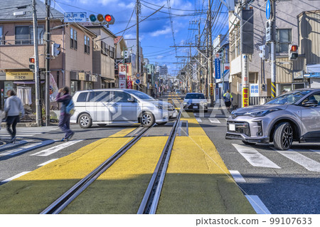 Cityscape of Kamakura City, Kanagawa Prefecture Koshigoe Station Cityscape of Kamakura City, Kanagawa Prefecture Koshigoe Station 99107633