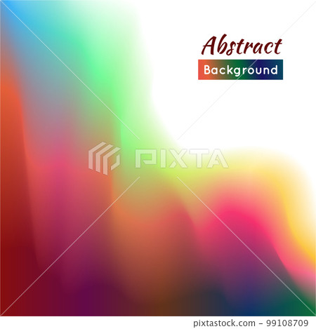 Vector wave illustration. Background illustration. Smooth play of color. 99108709