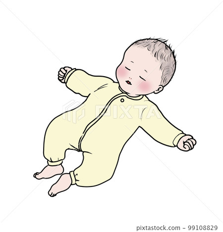 寶寶張開雙臂睡覺 寶寶張開雙臂睡覺 99108829