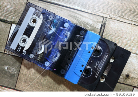 Old cassette tape Old cassette tape 99109189