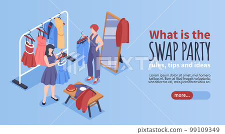 Swap Party Banner Swap Party Banner 99109349