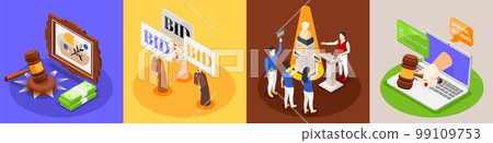 Auction Isometric Design Concept 99109753