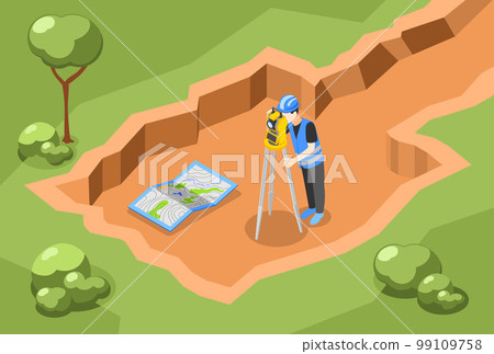Geodesic Measuring Isometric Composition 99109758