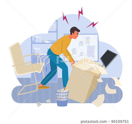 Professional Burnout Syndrome Composition Professional Burnout Syndrome Composition 99109781