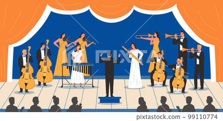 Musician Vector Illustration 99110774