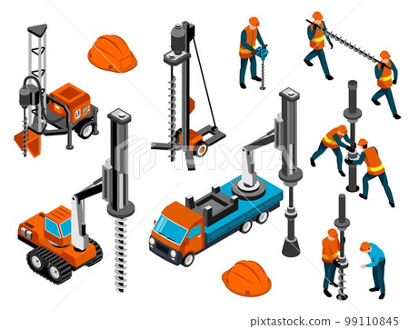 Driller Engineer Machinery Set Driller Engineer Machinery Set 99110845