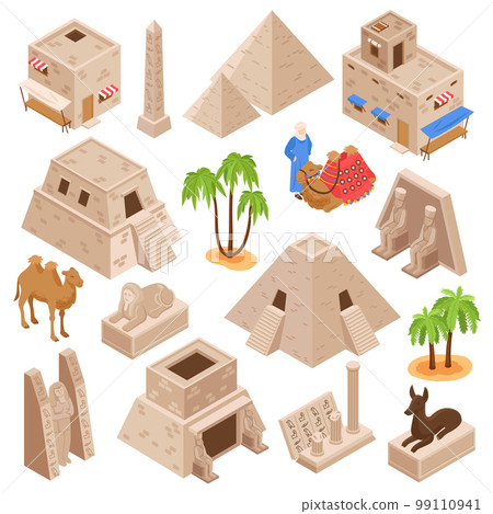 Egypt Isometric Set 99110941