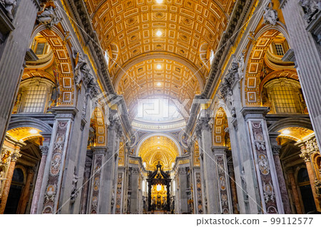 Bernini's Canopy (Baldacchino) St. Peter's Basilica 99112577