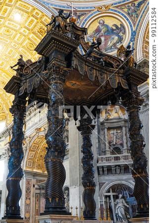Bernini's Canopy (Baldacchino) St. Peter's Basilica Bernini's Canopy (Baldacchino) St. Peter's Basilica 99112584