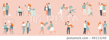 Couple In Love Set 99113240