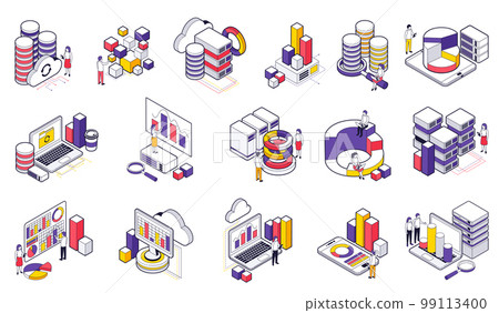 Big Data Isometric Set 99113400