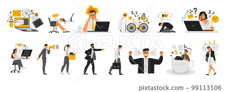 Professional Burnout Syndrome Flat Set Professional Burnout Syndrome Flat Set 99113506