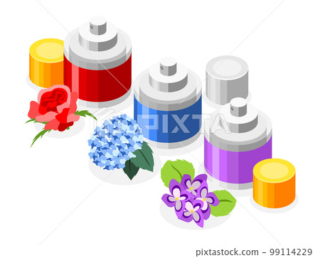 Perfume Isometric Concept Perfume Isometric Concept 99114229