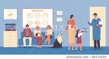 Animal Health Care Vector Illustration Animal Health Care Vector Illustration 99114280