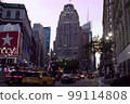 Manhattan sunset in pink 99114808