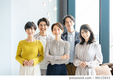 Business men and women office casual Business men and women office casual 99115653