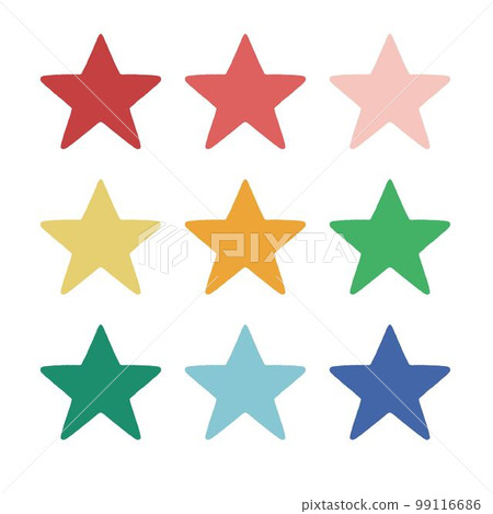 Set of stars 99116686