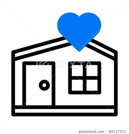 valentine icon set duotone blue style illustration vector element and symbol perfect. valentine icon set duotone blue style illustration vector element and symbol perfect. 99117331