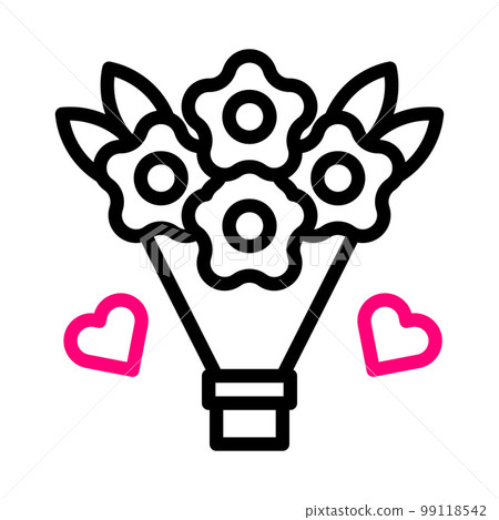 valentine icon set duocolor pink style illustration vector element and symbol perfect. valentine icon set duocolor pink style illustration vector element and symbol perfect. 99118542