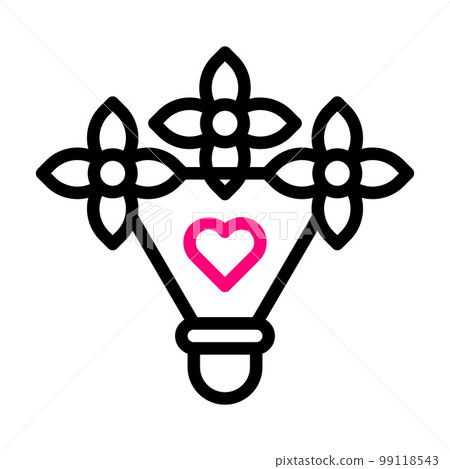 valentine icon set duocolor pink style illustration vector element and symbol perfect. valentine icon set duocolor pink style illustration vector element and symbol perfect. 99118543