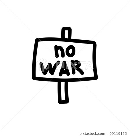 Set of black vector icons, isolated against white background. Flat illustration on a theme bulletin board 99119153