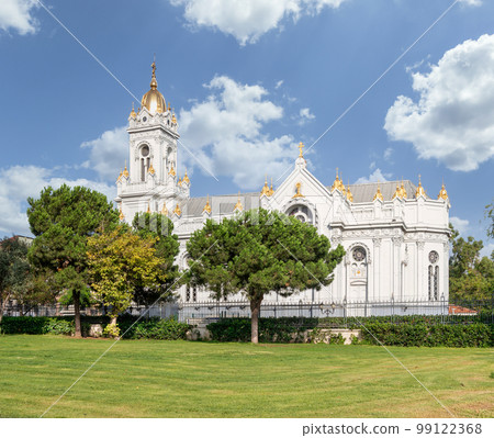 Bulgarian St. Stephen Church, or Sveti Stefan Kilisesi, a Bulgarian Orthodox church in Balat district, Istanbul, Turkey Bulgarian St. Stephen Church, or Sveti Stefan Kilisesi, a Bulgarian Orthodox church in Balat district, Istanbul, Turkey 99122368