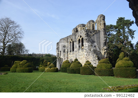 England UK Wenlook Priory Abbey Ruins 99122402