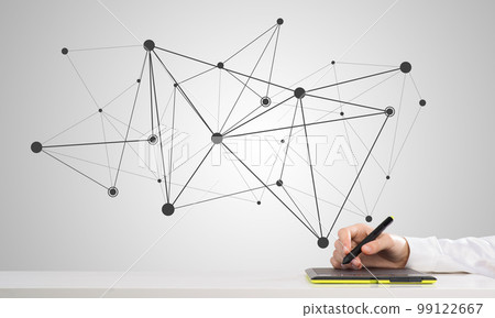 Social media communication 99122667