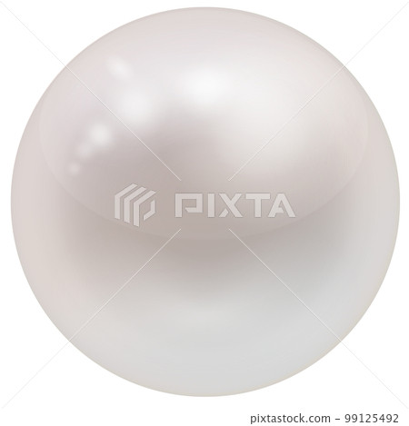 Pearl illustration material 99125492