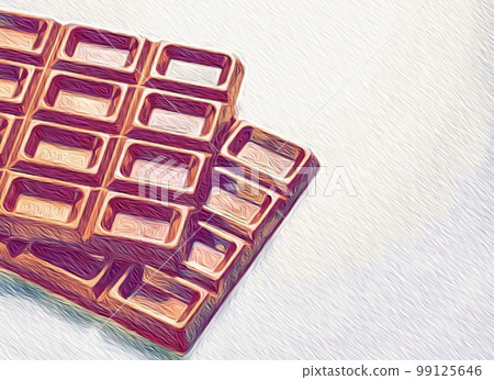 layered chocolate layered chocolate 99125646