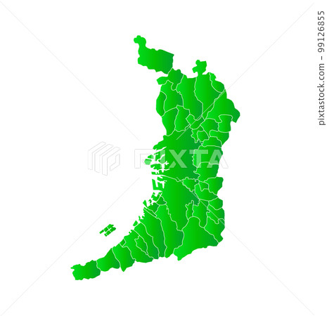 Osaka prefecture and municipalities map Osaka prefecture and municipalities map 99126855